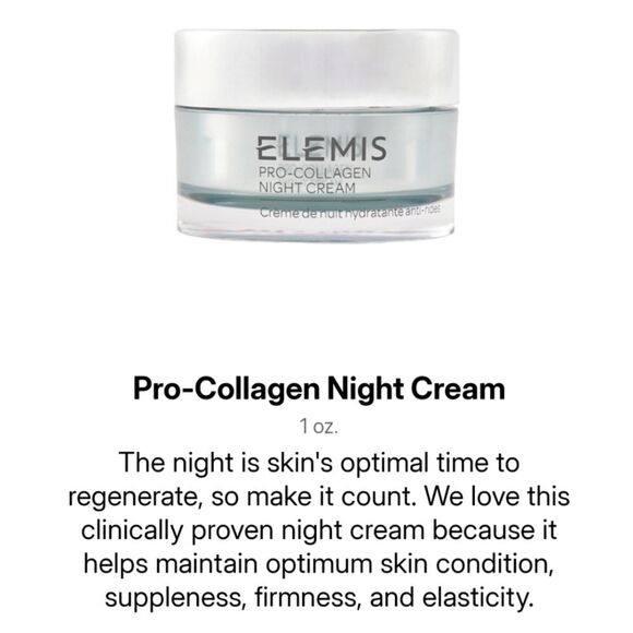 ELEMIS Pro-Collagen Night Cream 1 Oz FULL SIZE NEW - Picture 2 of 8